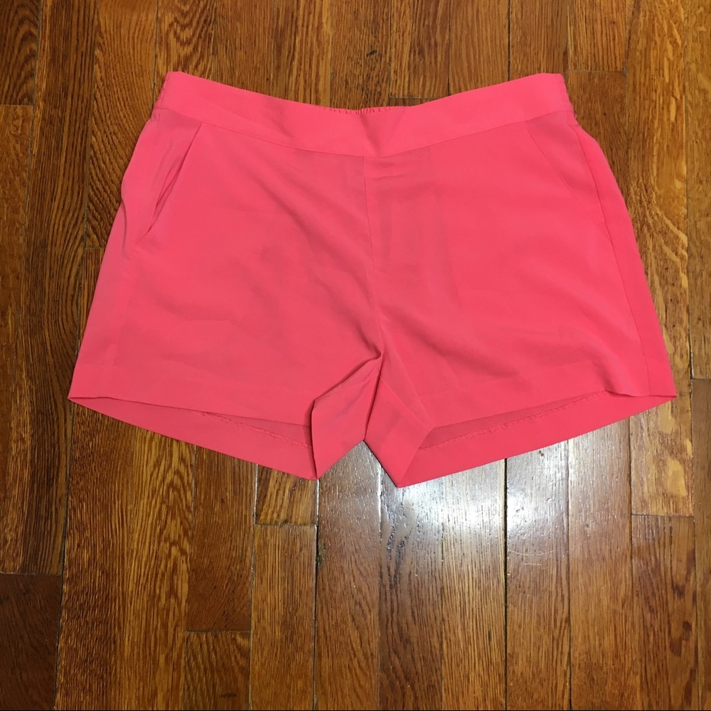 Hot pink shorts